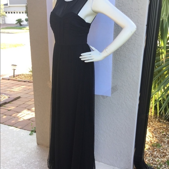 Black BOHO CHIC TUILE DRESS - Picture 4 of 9